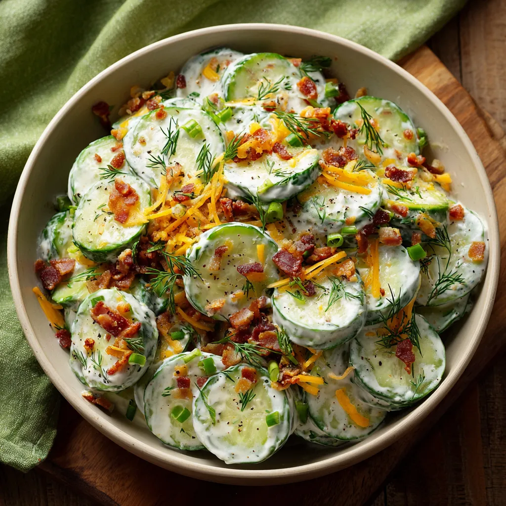 Cucumber Ranch Crack Salad – Easy 10-Minute Side Dish