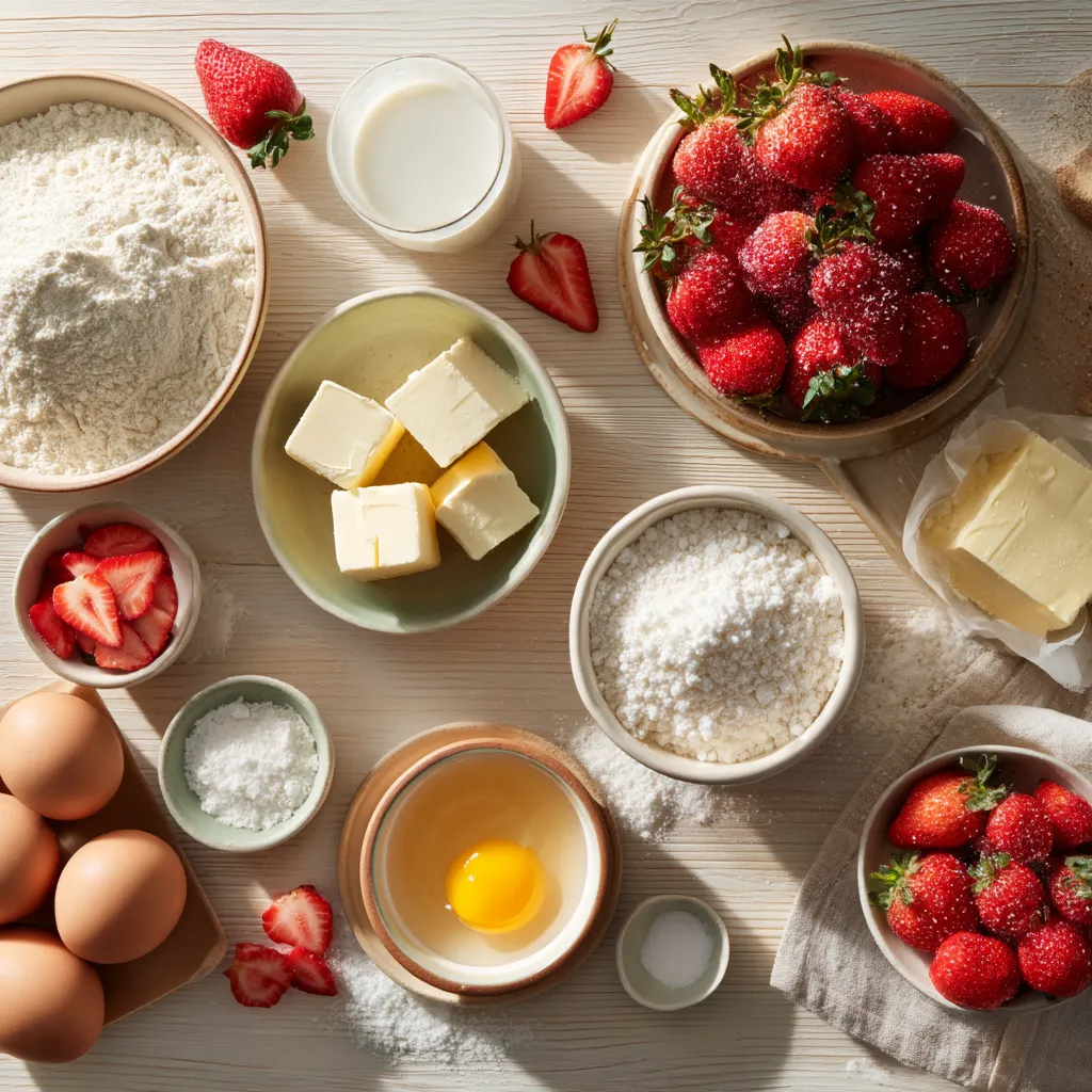 Strawberry Shortcake Bread