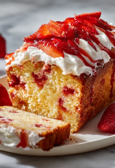 Strawberry Shortcake Bread