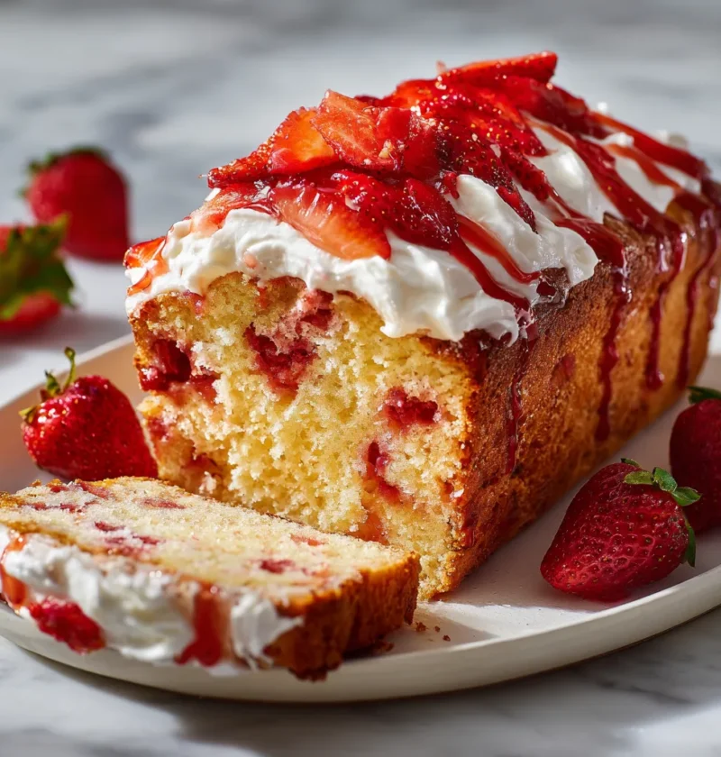 Strawberry Shortcake Bread