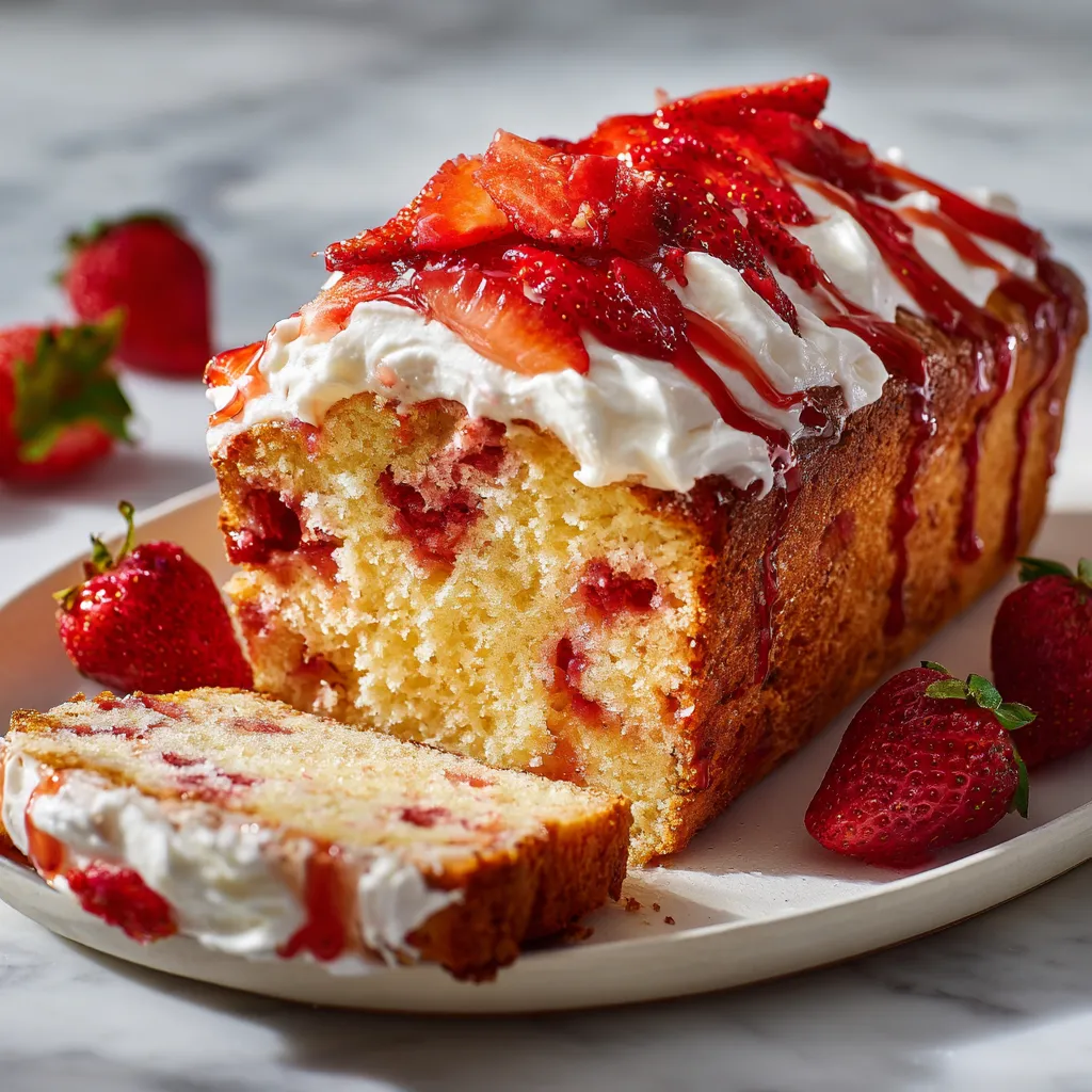 Strawberry Shortcake Bread