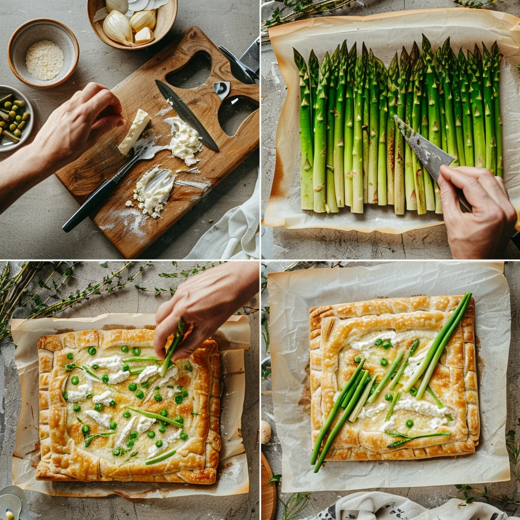 Asparagus Goat Cheese Tart