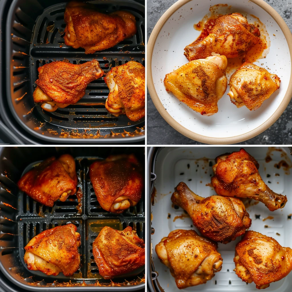 Crispy Air Fryer Chicken Thighs Recipe