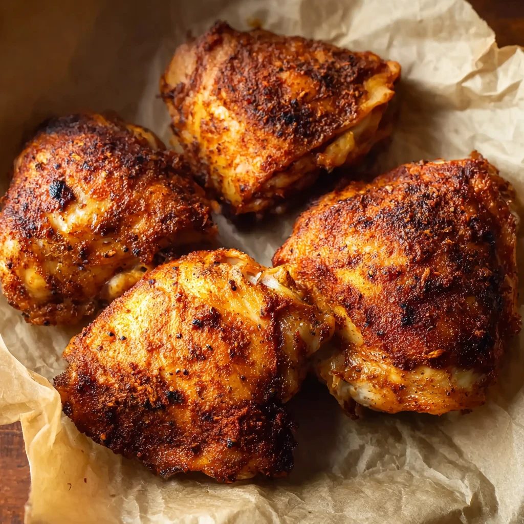 Crispy Air Fryer Chicken Thighs Recipe