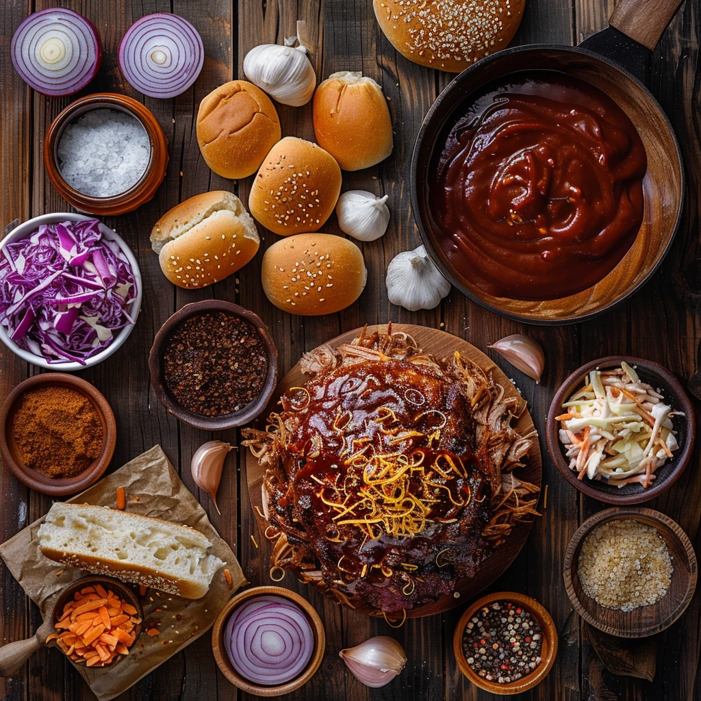 Slow Cooker Bbq Pulled Pork Sandwiches