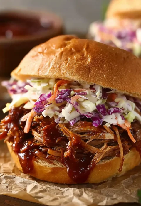 Slow Cooker Bbq Pulled Pork Sandwiches