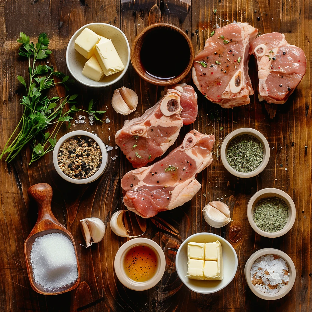 Slow Cooker Honey Garlic Butter Pork Chops