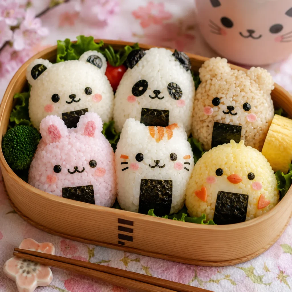 Kawaii Onigiri – Whimsical Savory Recipes