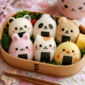 Kawaii Onigiri – Whimsical Savory Recipes
