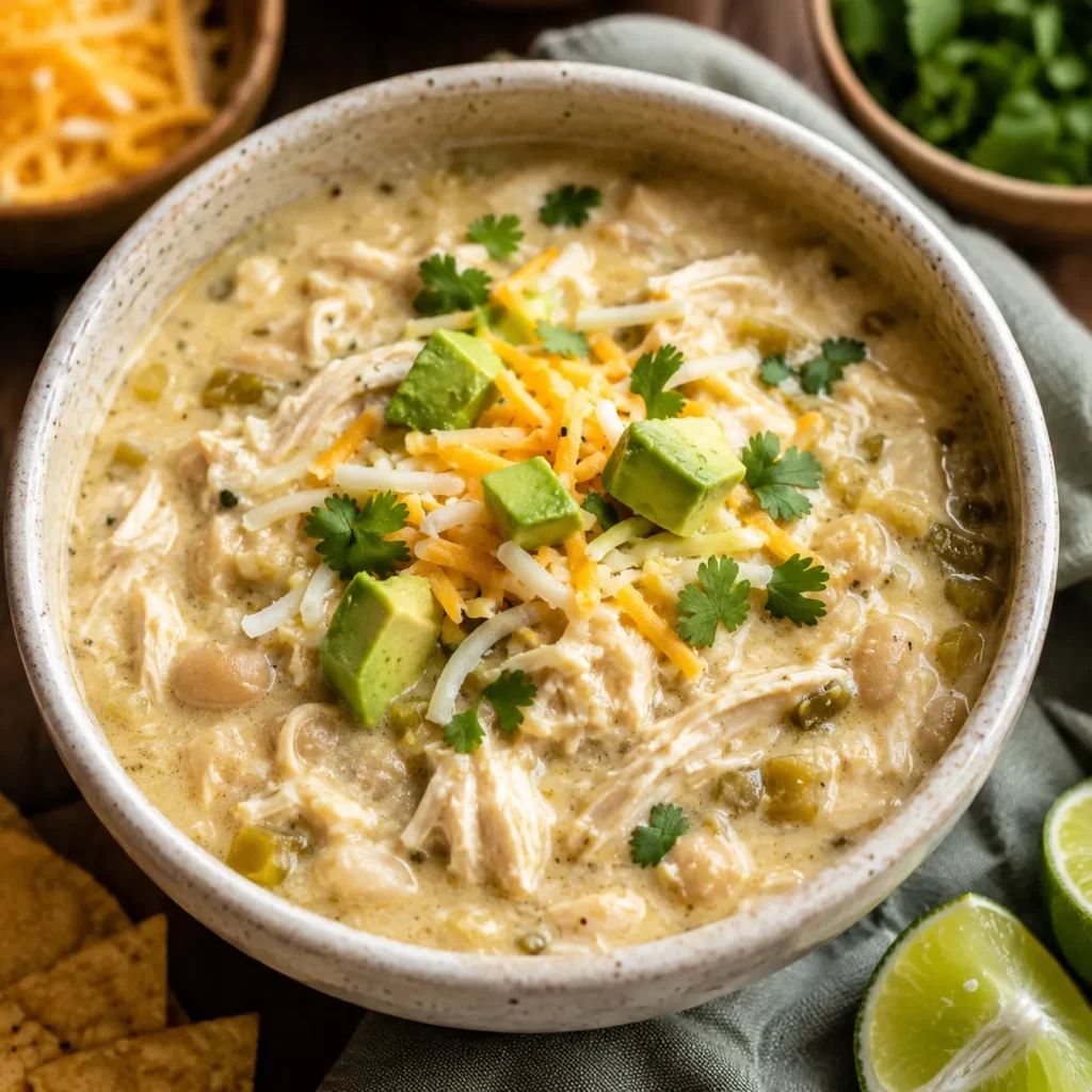 Keto White Chicken Chili (Creamy One‑Pot Comfort Food)