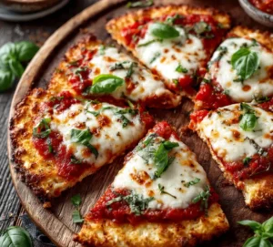 2-Ingredient Cottage Cheese Pizza Crust & Delicious and Easy