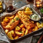 Crispy Garlic Parmesan Wings Seasoned Fries & Easy and Tasty