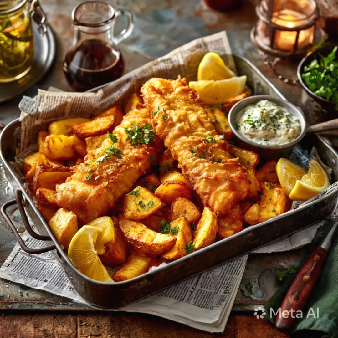 Crispy Fish & Chips