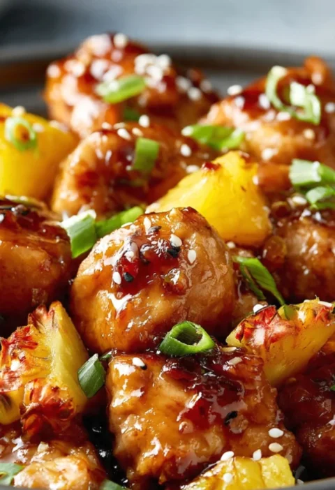 Crockpot Pineapple Chicken