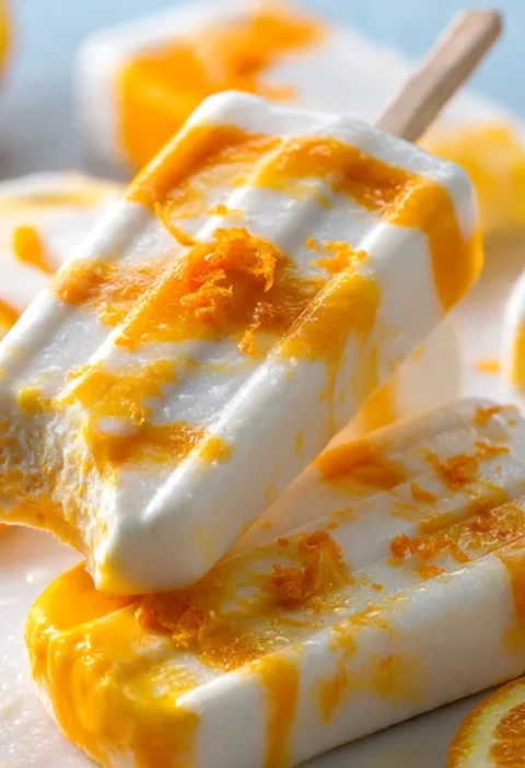 Easy Orange Creamsicles
