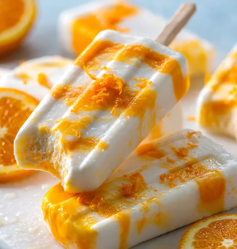 Easy Orange Creamsicles