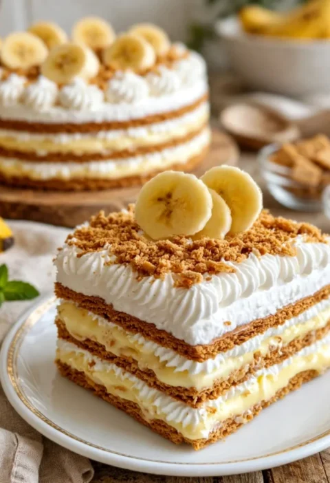 Banana Icebox Cake