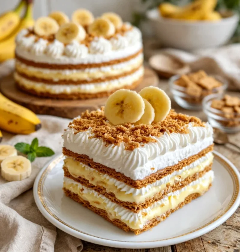 Banana Icebox Cake