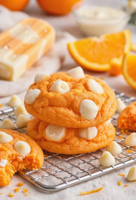 Creamsicle Orange Cookies