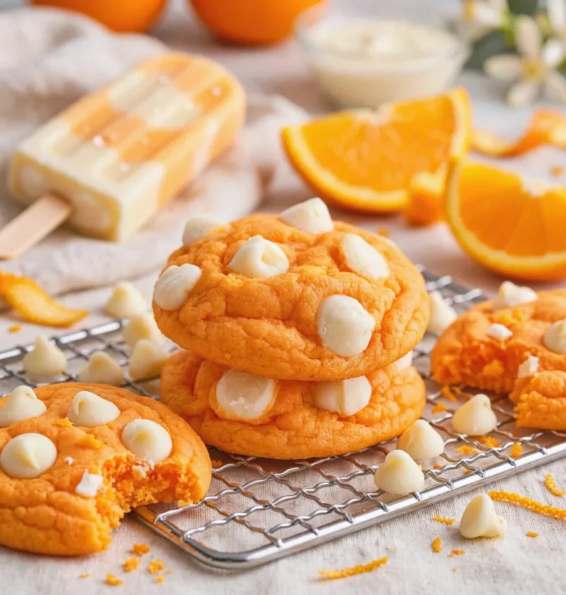 Creamsicle Orange Cookies