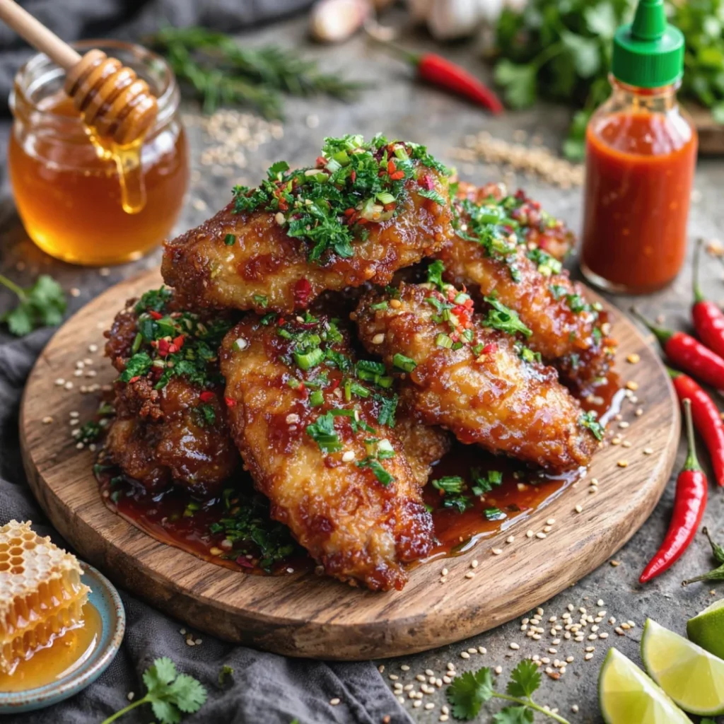 Honey Sriracha Chicken Wings – Delicious and Easy to Make