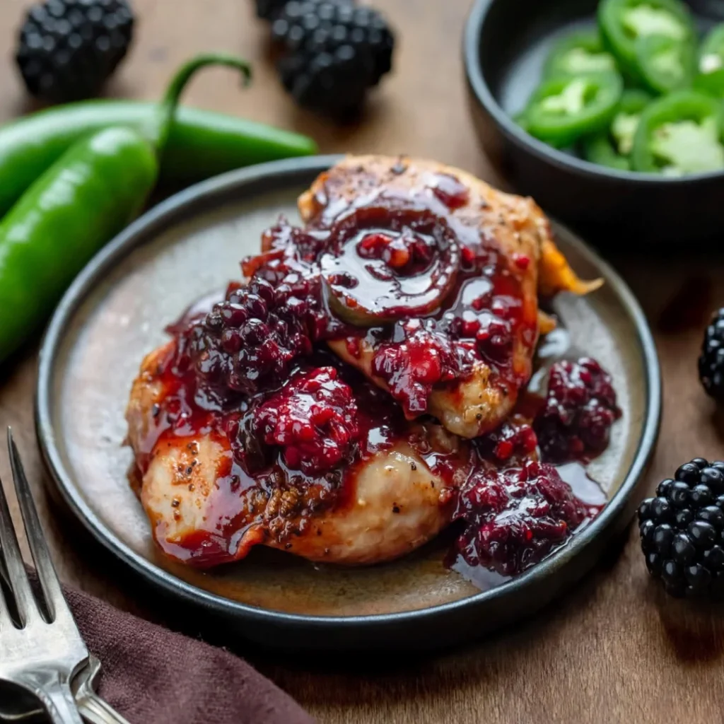 Blackberry Fire Chicken
