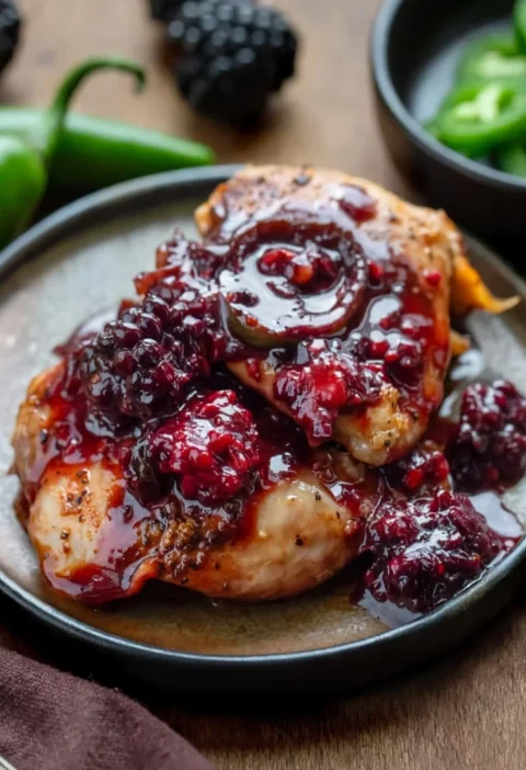 Blackberry Fire Chicken