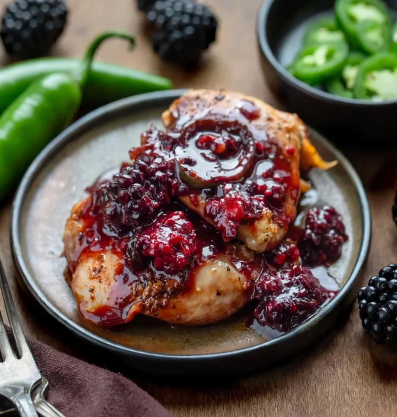 Blackberry Fire Chicken