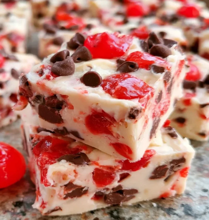 Cherry Garcia Fudge