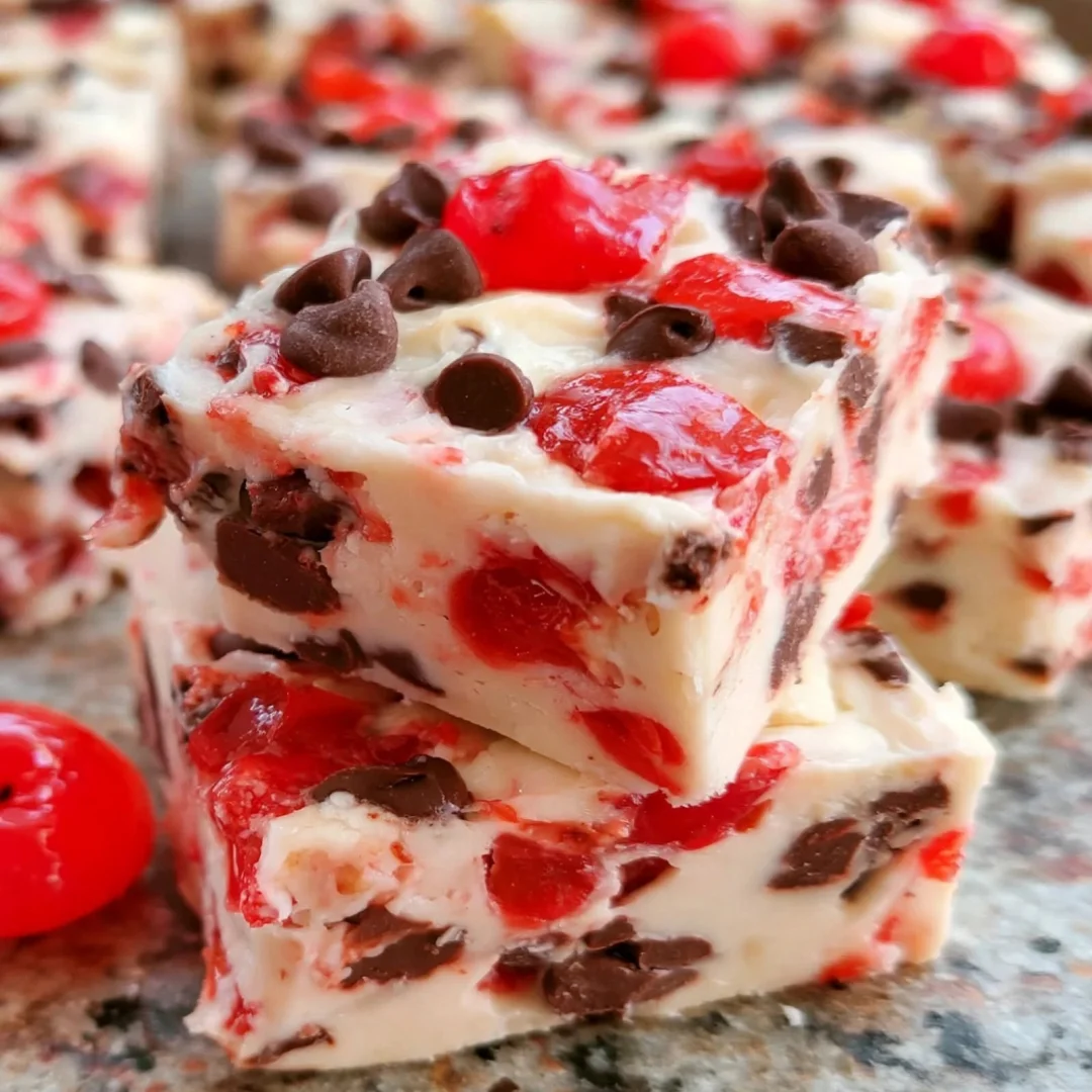 Cherry Garcia Fudge