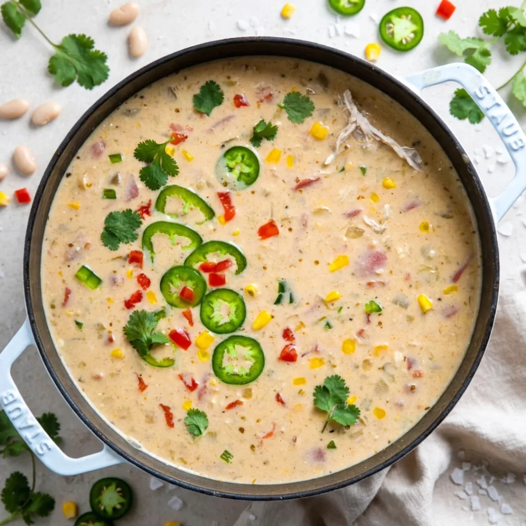 Creamy White Bean Chicken Chili