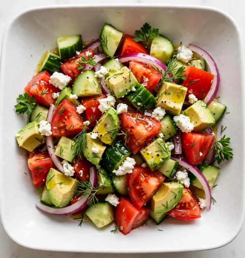 Cucumber Tomato Salad