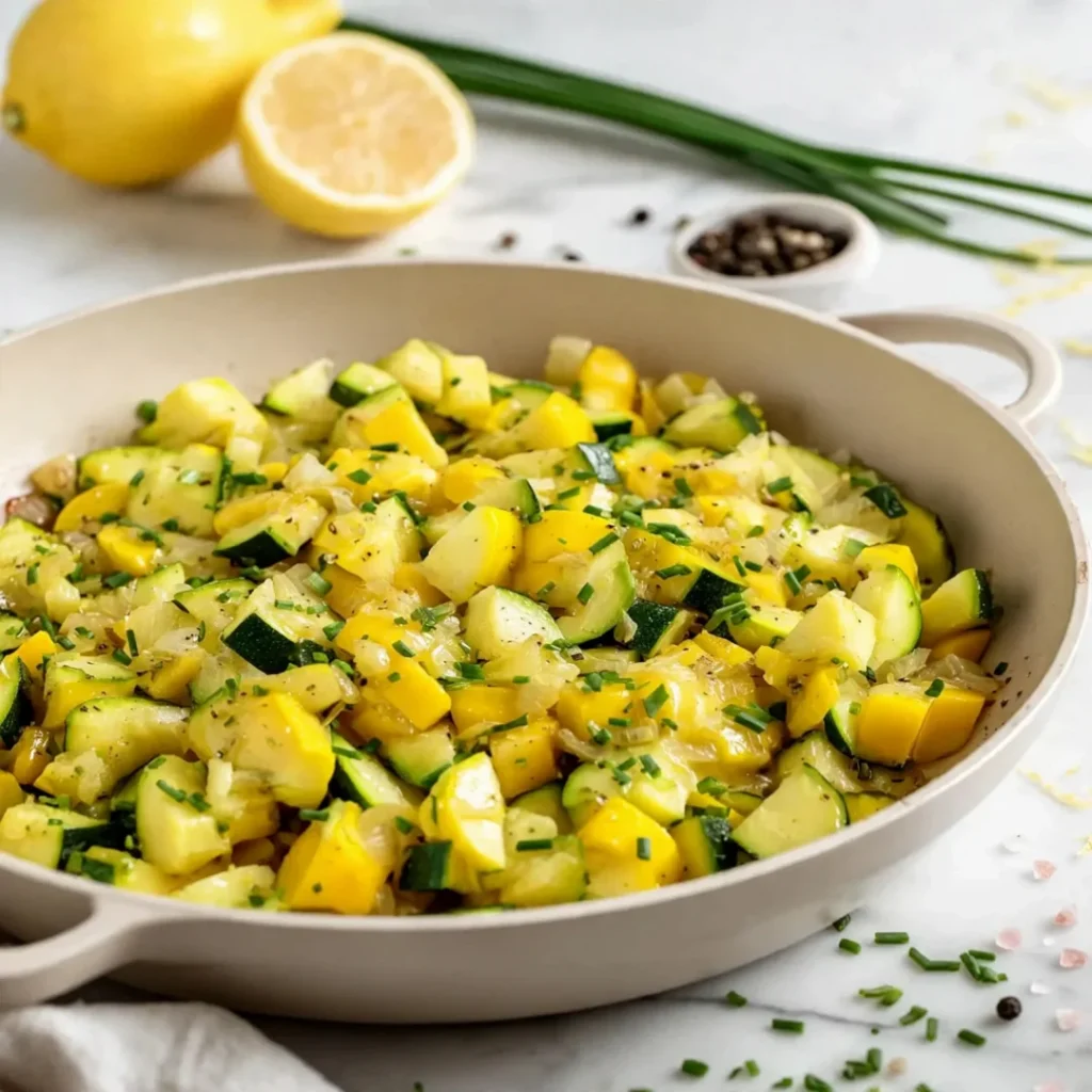 Easy Vegan Yellow Squash