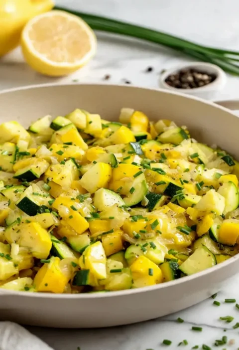 Easy Vegan Yellow Squash