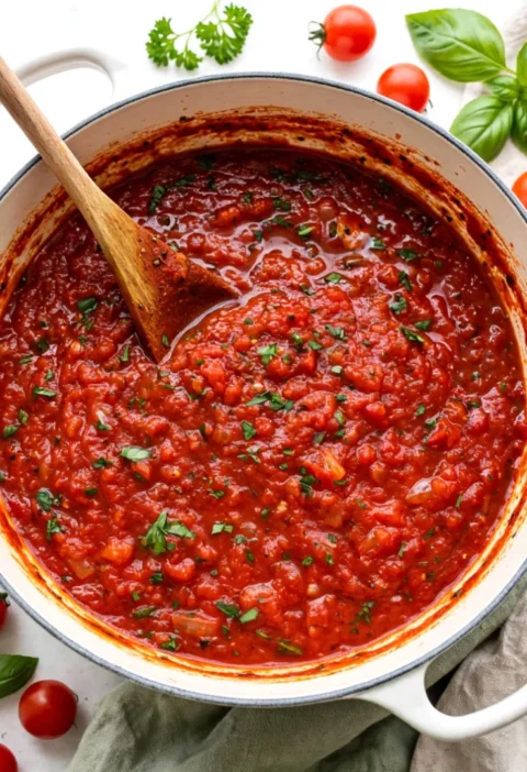 Homemade Marinara Sauce