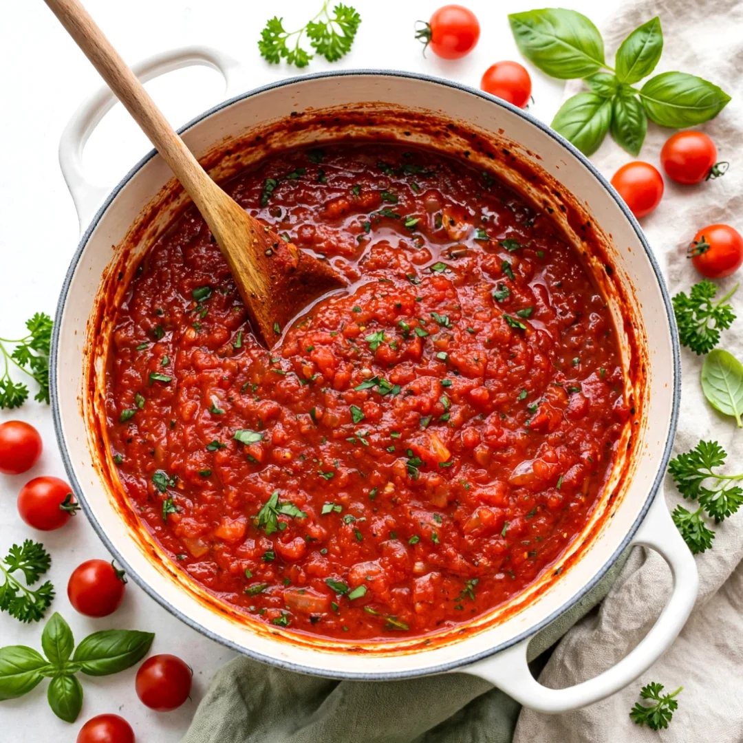 Homemade Marinara Sauce