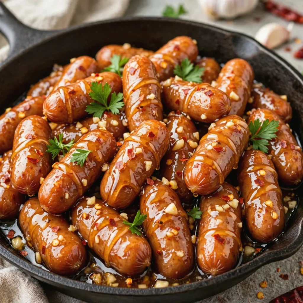 Hot Honey Garlic Lil Smokies