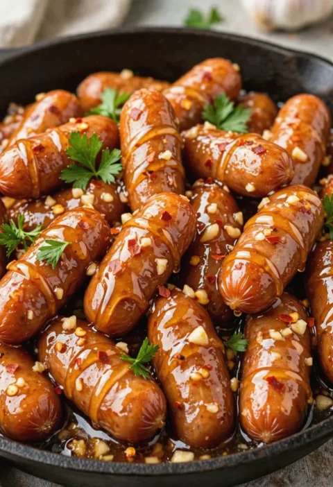 Hot Honey Garlic Lil Smokies