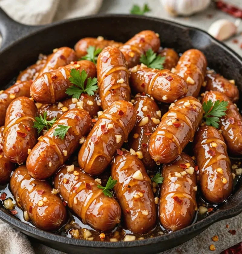Hot Honey Garlic Lil Smokies