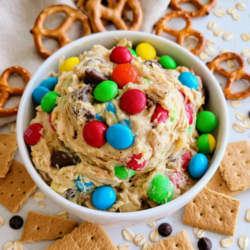 Monster Cookie Dough Dip
