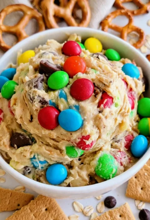 Monster Cookie Dough Dip