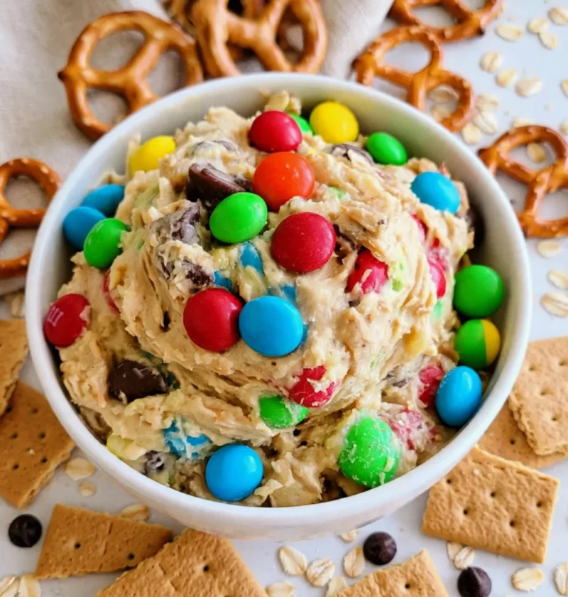 Monster Cookie Dough Dip