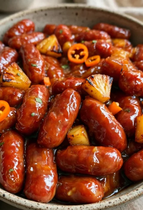 Roasted Pineapple Habanero Little Smokies