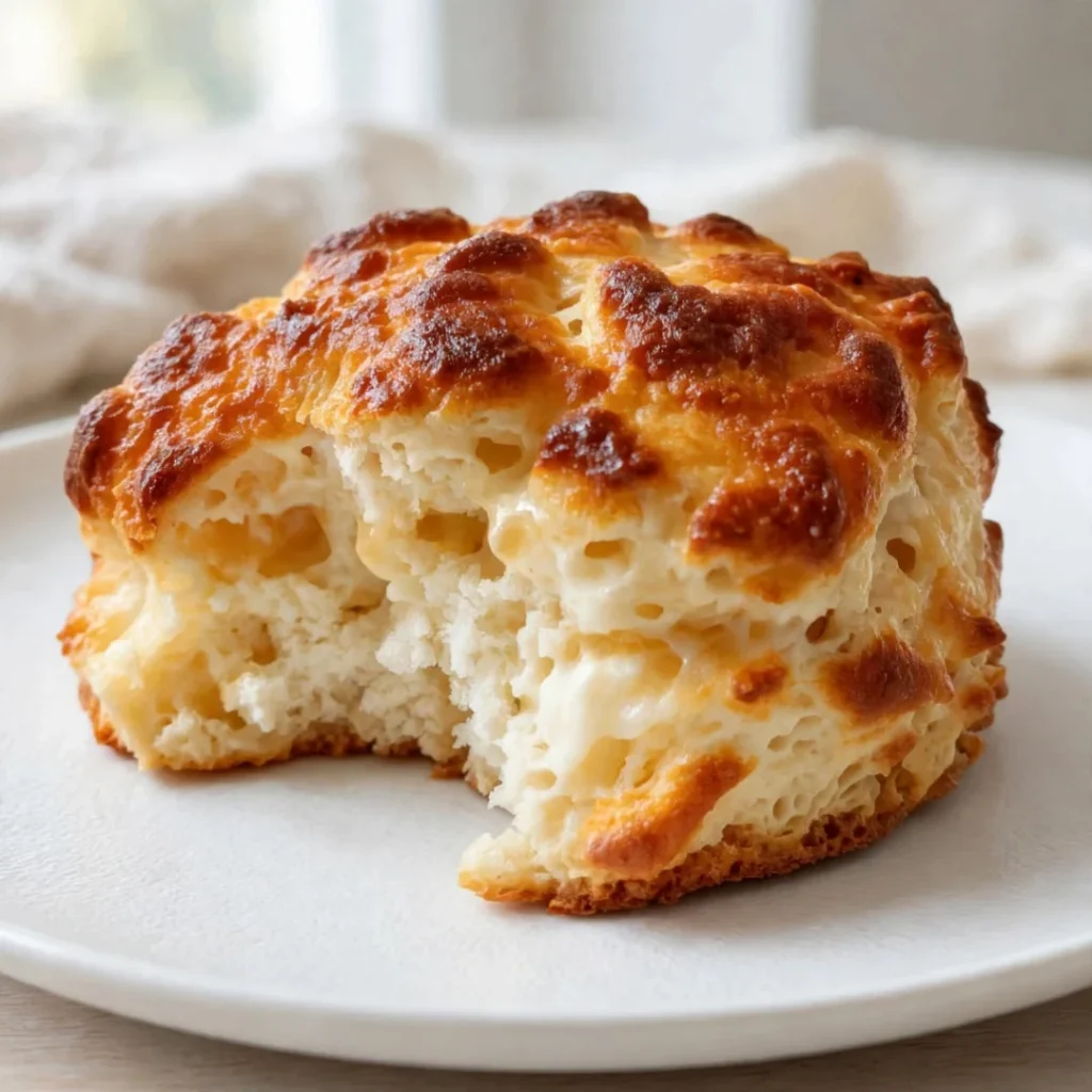 5-Minute Cottage Cheese Biscuit