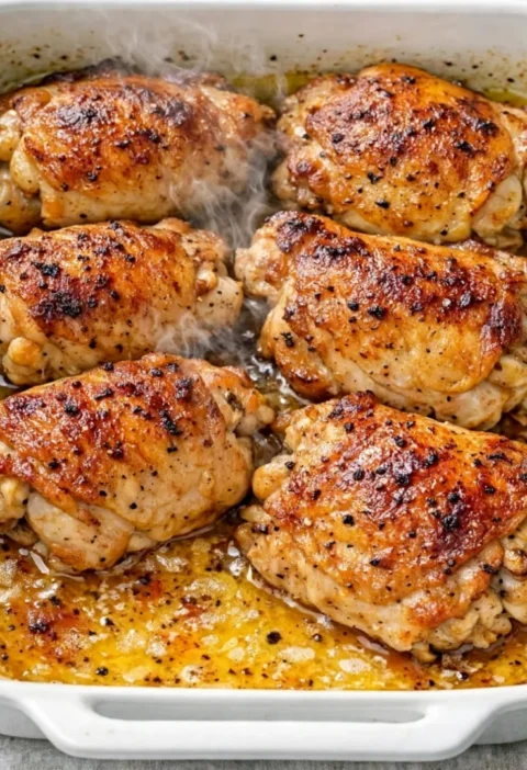 Baked Chicken Thighs