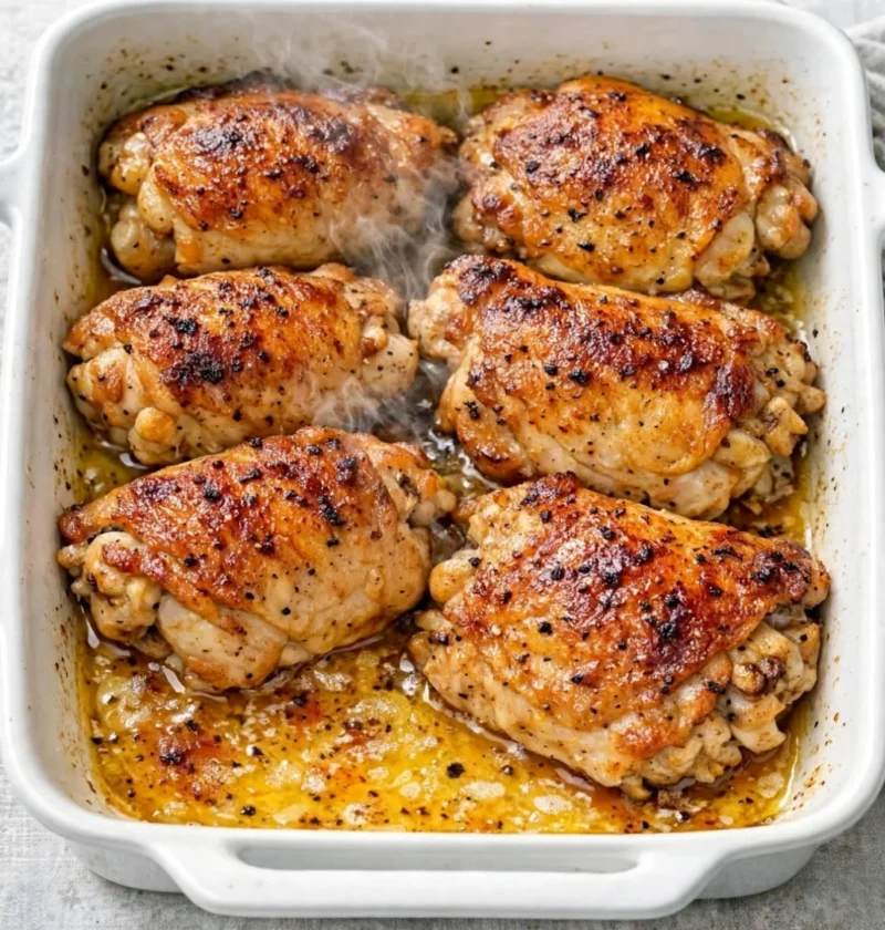 Baked Chicken Thighs