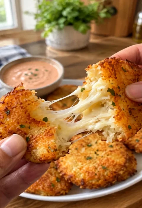crispy cheesy hashbrowns