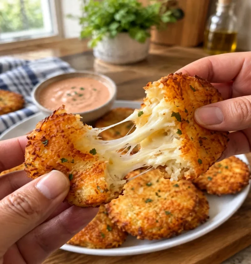 crispy cheesy hashbrowns