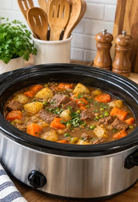 Crockpot Beef Stew Soup