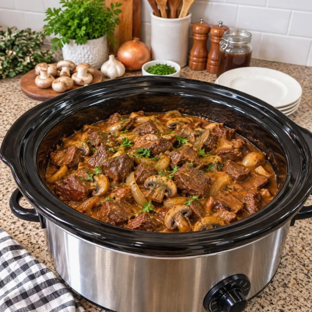 Crockpot Beef Tips and Gravy: Tender Flavor Awaits You!
